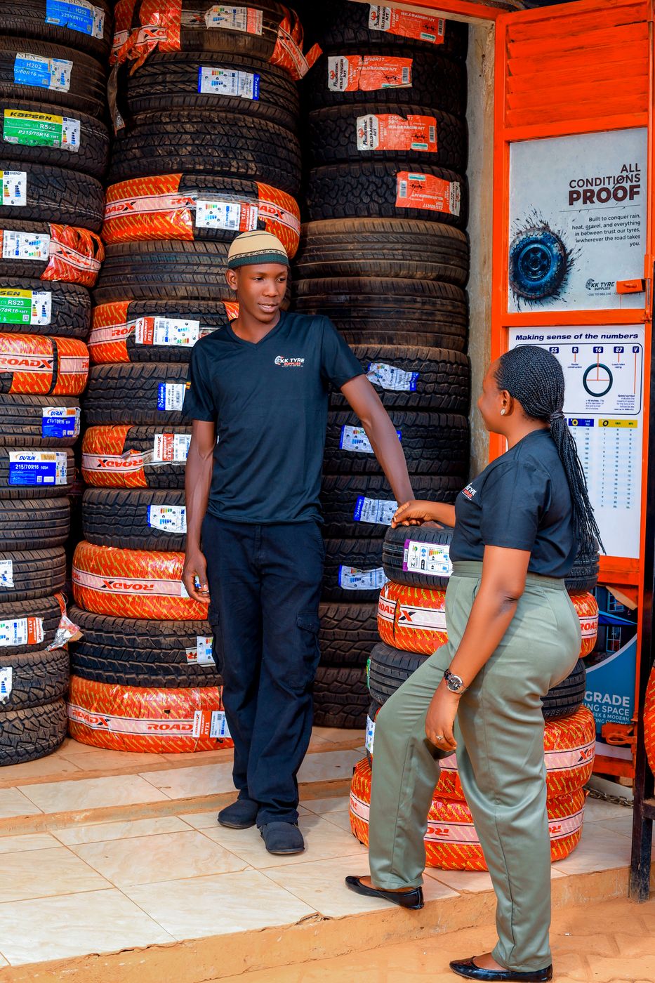 Talking tyres on the shop floor