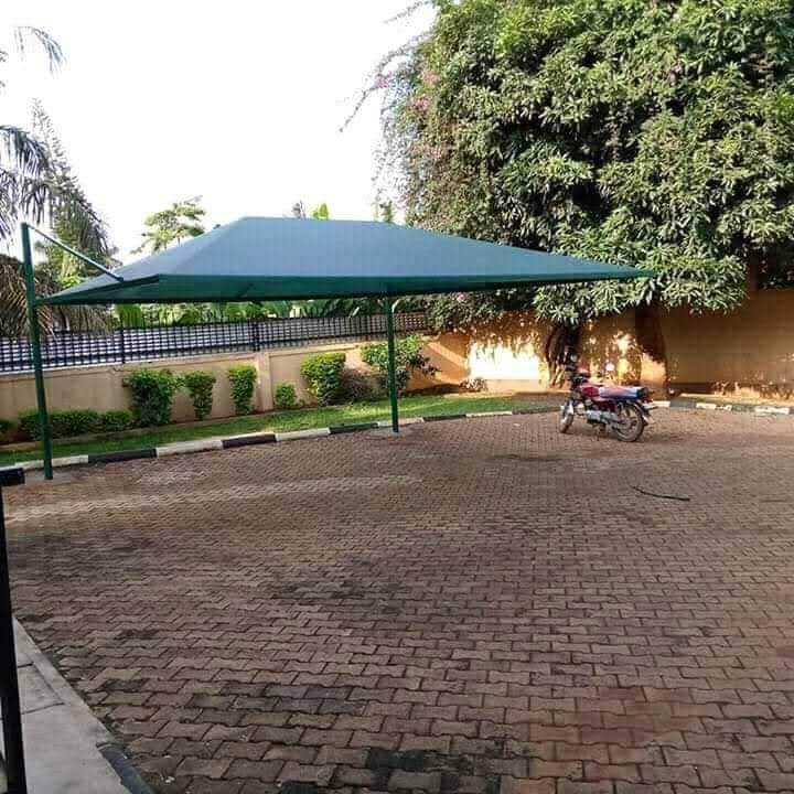 Completed KK carport project in Kampala