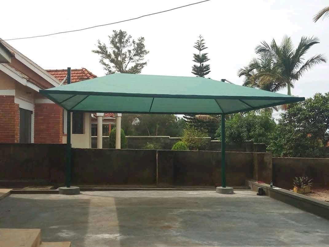 Completed KK carport project in Kampala