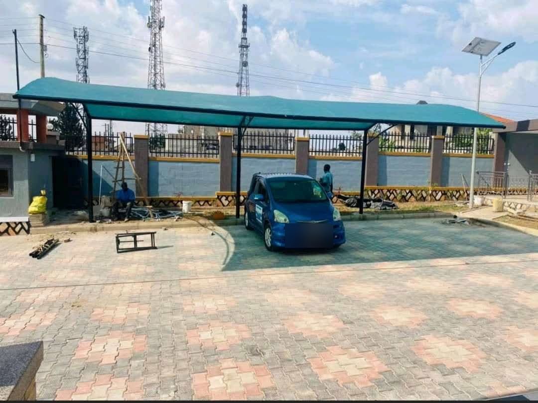 Completed KK carport project in Kampala